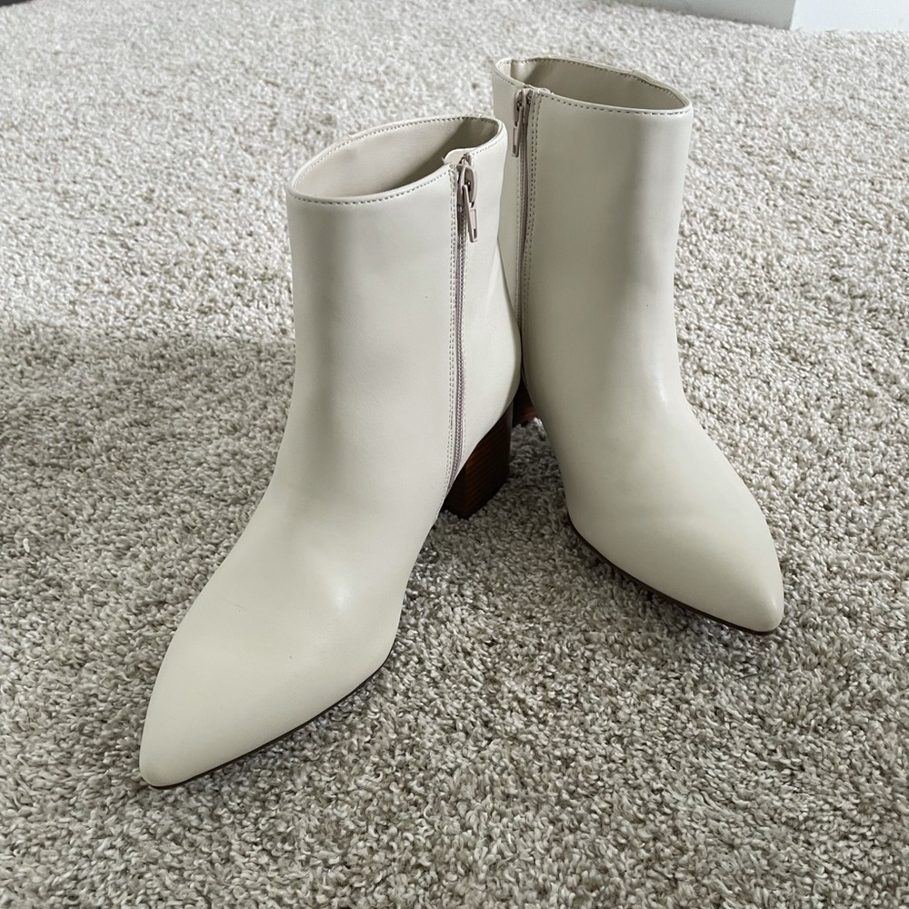 Portland Boot Karen Block Heel Booties Size 8.5